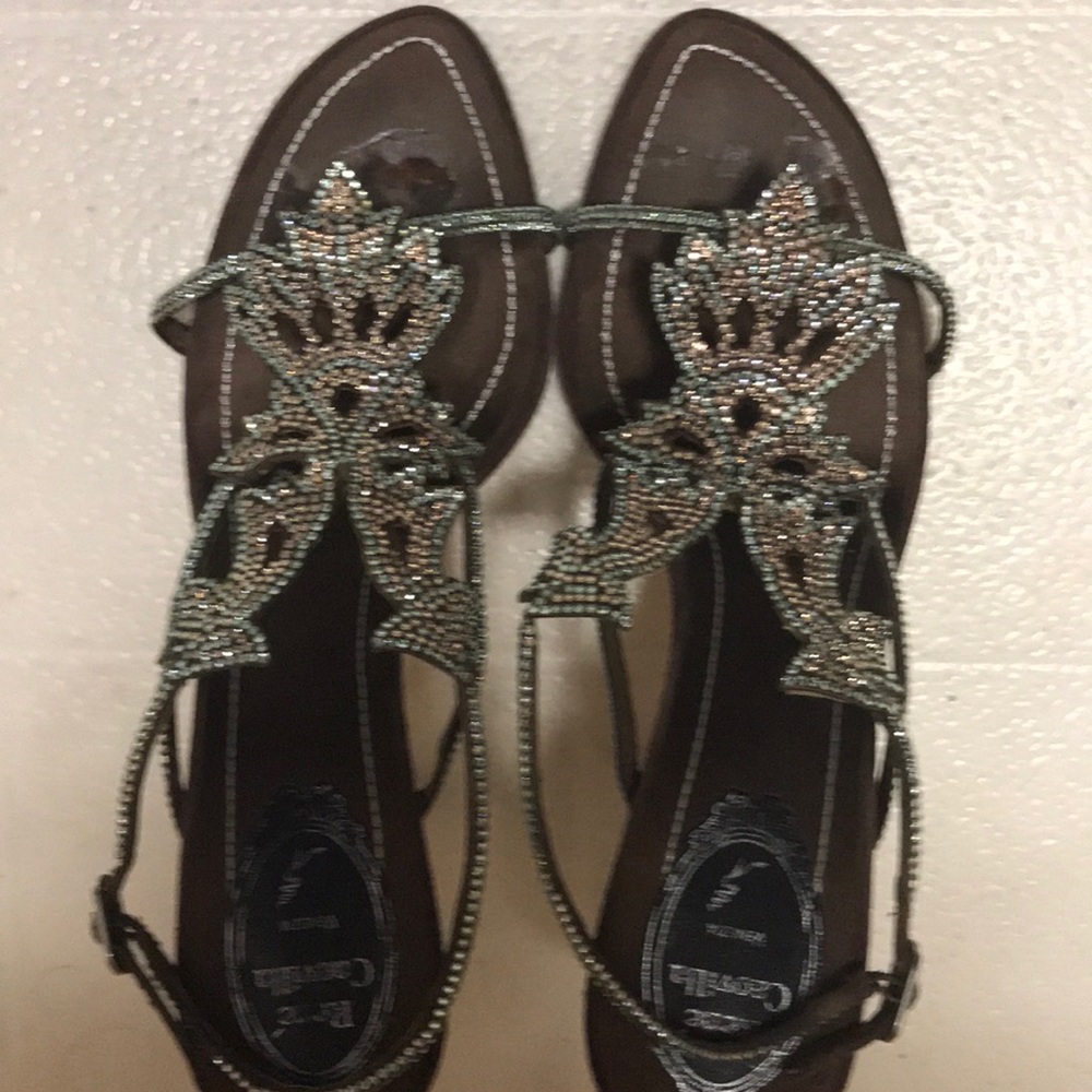 Rene Caovilla Crystal Sandals. Stunning